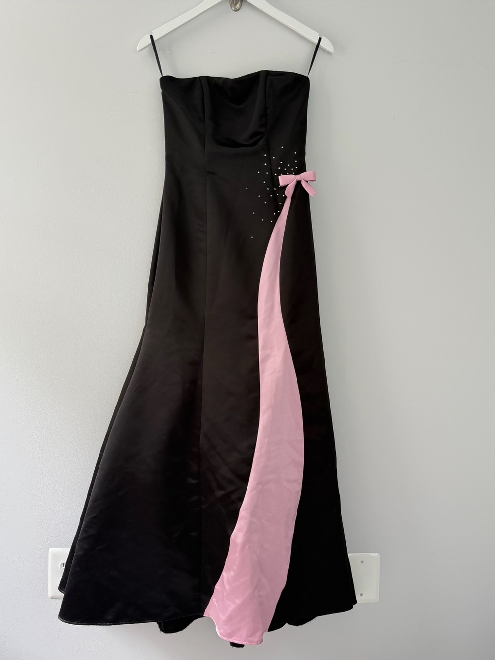 Gunne-sax Women's Black and Pink Dress